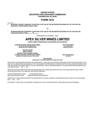 Thumbnail Golden Minerals
 10-Q Quarterly Report FY 