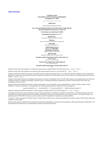 Thumbnail ResMed 10-K Annual Report 