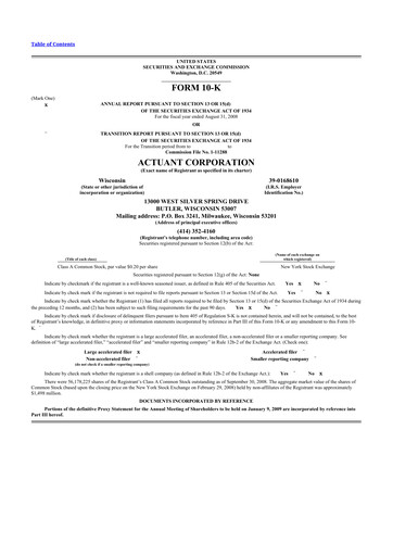 Thumbnail Enerpac Tool Group
 10-K Annual Report 