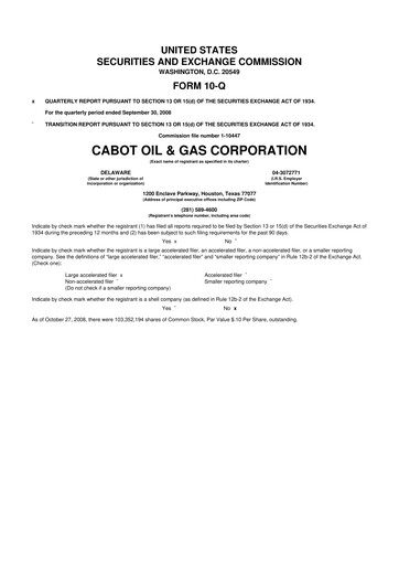 Thumbnail Coterra Energy 10-Q Quarterly Report FY 