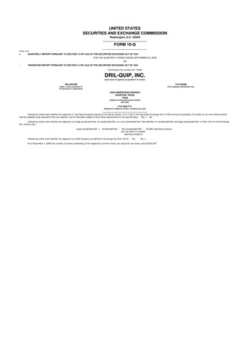 Vorschaubild Innovex International 10-Q Quartalsbericht  