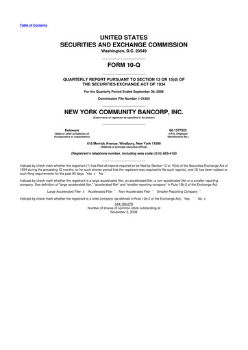 Thumbnail Flagstar Bank 10-Q Quarterly Report FY 