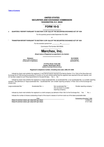 Thumbnail Marchex 10-Q Quarterly Report FY 