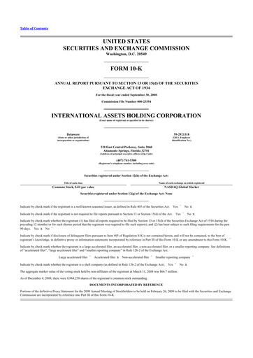 Miniature StoneX Group 10-K Rapport annuel 