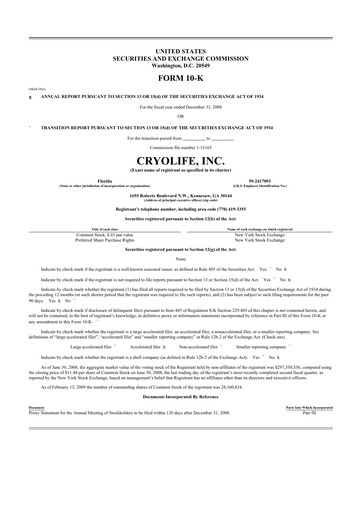 Thumbnail Artivion 10-K Annual Report 