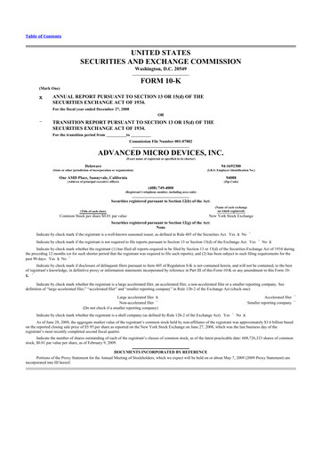 Thumbnail AMD 10-K Annual Report 