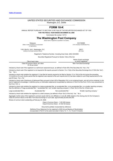 Thumbnail Graham Holdings 10-K Annual Report 