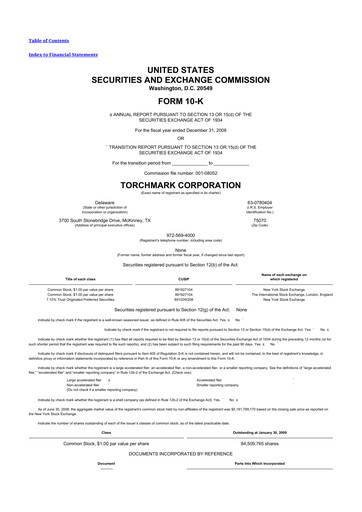 Thumbnail Globe Life
 10-K Annual Report 