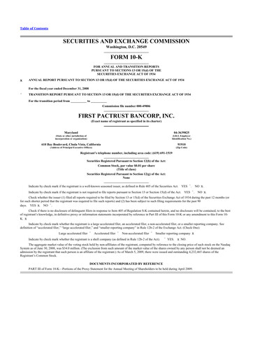 Thumbnail Banc of California 10-K Annual Report 