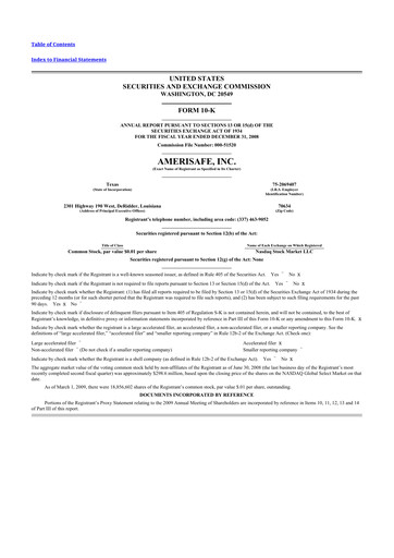 Thumbnail AMERISAFE 10-K Annual Report 