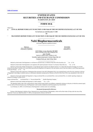 Miniature Vaxart 10-K Rapport annuel 