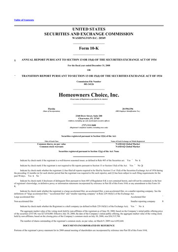 Thumbnail HCI Group
 10-K Annual Report 