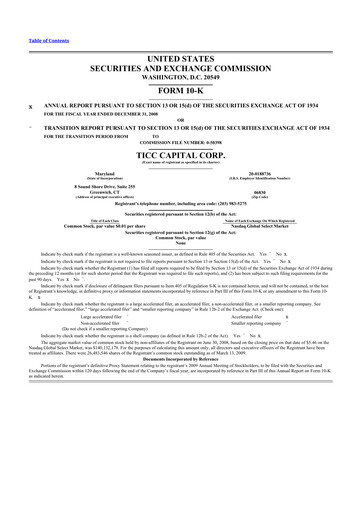 Thumbnail Oxford Square Capital
 10-K Annual Report 