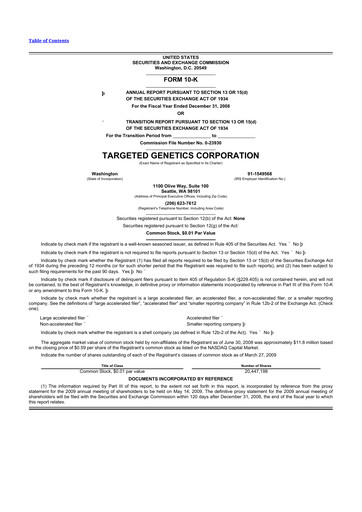 Vorschaubild Armata Pharmaceuticals 10-K Jahresbericht 