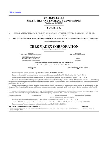Thumbnail Niagen Bioscience 10-K Annual Report 
