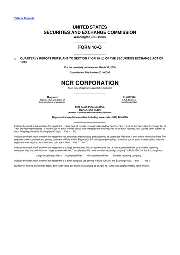 Thumbnail NCR Voyix Corporation 10-Q Quarterly Report FY 