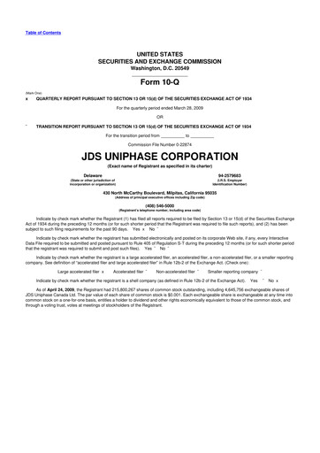 Thumbnail VIAVI Solutions
 10-Q Quarterly Report FY 