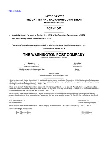 Thumbnail Graham Holdings 10-Q Quarterly Report FY 