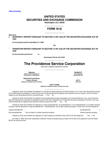 Thumbnail ModivCare 10-Q Quarterly Report FY 