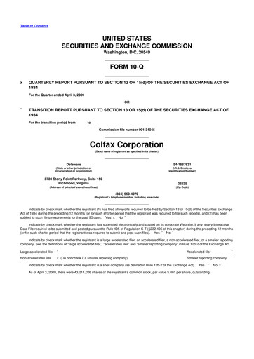 Thumbnail Enovis 10-Q Quarterly Report FY 
