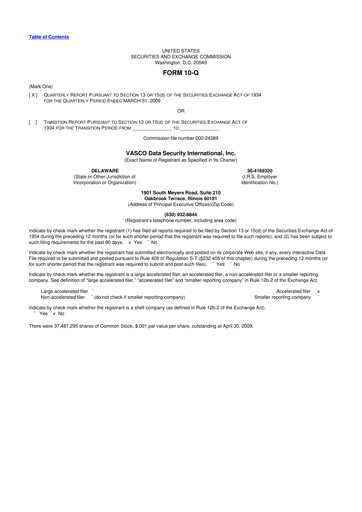 Thumbnail OneSpan 10-Q Quarterly Report FY 
