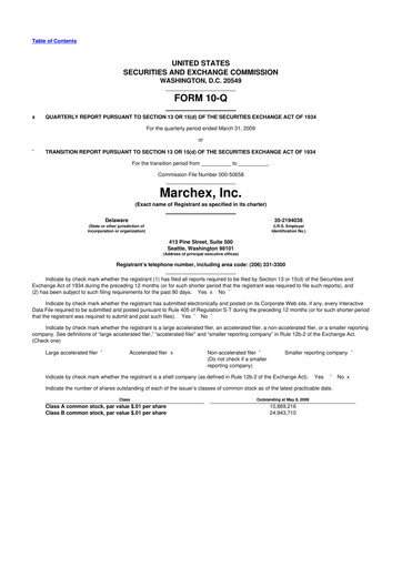 Thumbnail Marchex 10-Q Quarterly Report FY 