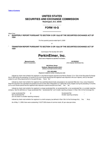 Thumbnail Revvity 10-Q Quarterly Report FY 