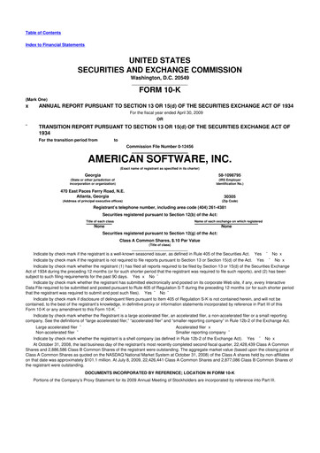 Thumbnail Logility Supply Chain Solutions 10-K Annual Report 