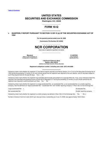 Thumbnail NCR Voyix Corporation 10-Q Quarterly Report FY 