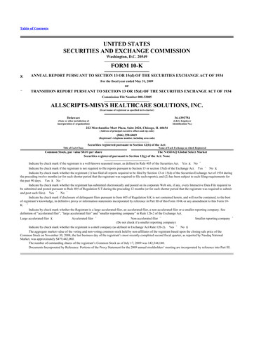 Thumbnail Veradigm 10-K Annual Report 