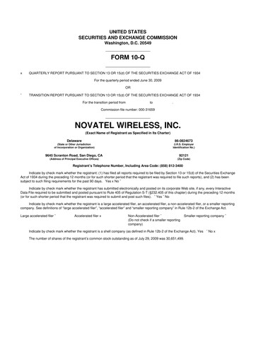 Thumbnail Inseego 10-Q Quarterly Report FY 