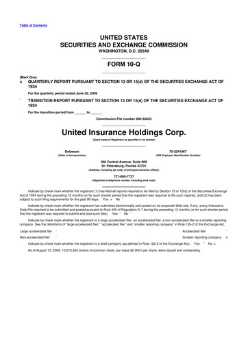 Thumbnail American Coastal Insurance Corporation 10-Q Quarterly Report FY 