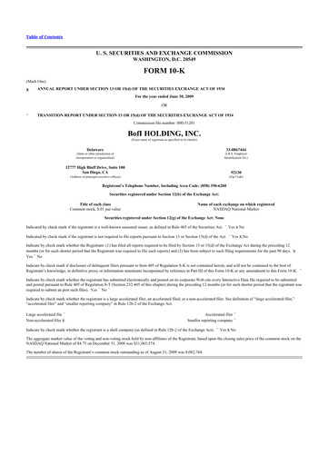 Thumbnail Axos Financial
 10-K Annual Report 