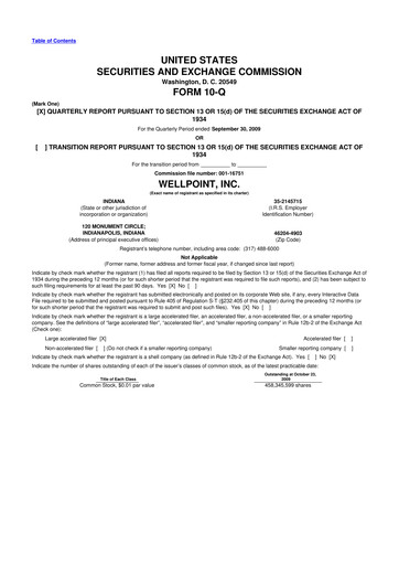 Vorschaubild Elevance Health 10-Q Quartalsbericht  