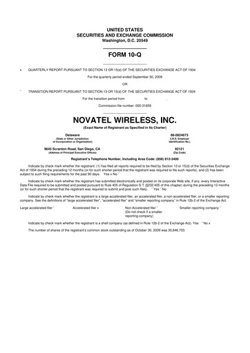 Thumbnail Inseego 10-Q Quarterly Report FY 