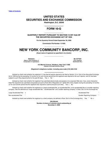 Thumbnail Flagstar Bank 10-Q Quarterly Report FY 