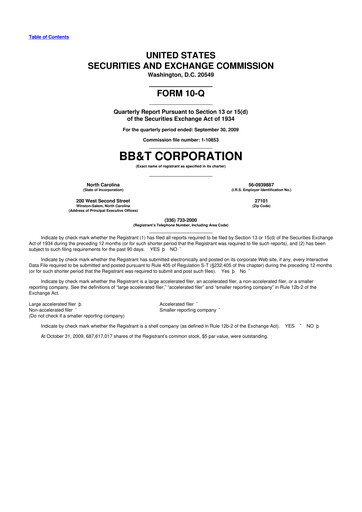 Thumbnail Truist Financial Corporation 10-Q Quarterly Report FY 