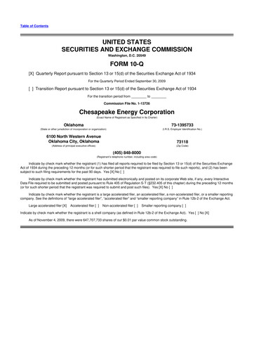 Thumbnail Expand Energy 10-Q Quarterly Report FY 