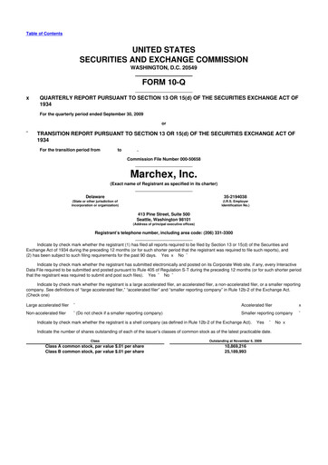 Thumbnail Marchex 10-Q Quarterly Report FY 