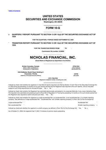 Thumbnail Old Market Capital Corporation 10-Q Quarterly Report FY 