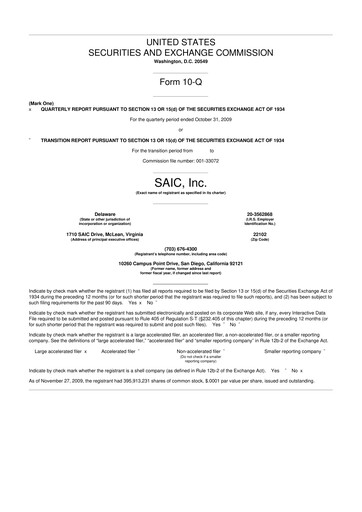 Thumbnail Leidos 10-Q Quarterly Report FY 