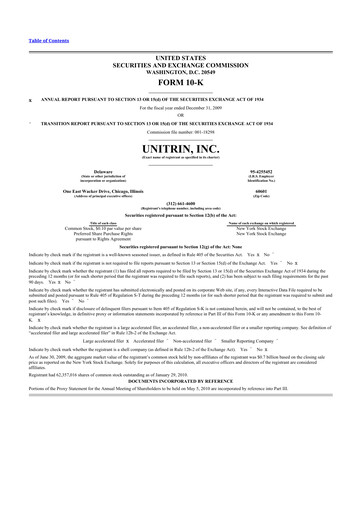 Thumbnail Kemper 10-K Annual Report 