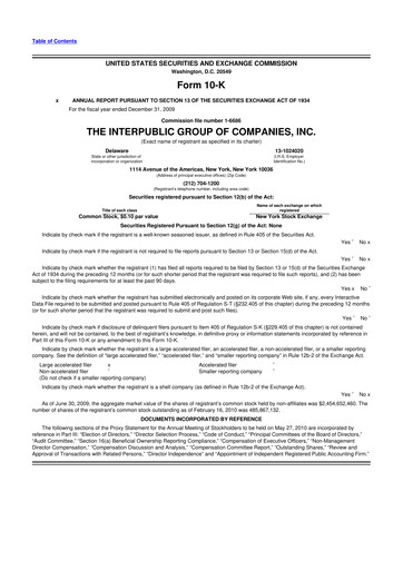 Thumbnail The Interpublic Group of Companies 10-K Annual Report 