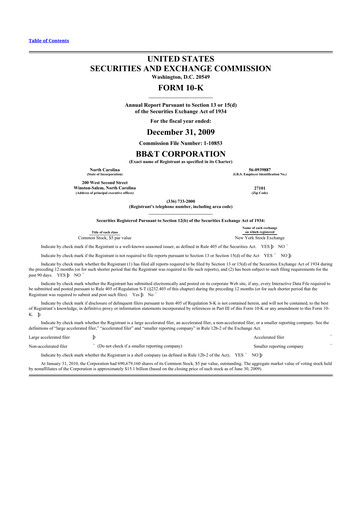 Thumbnail Truist Financial Corporation 10-K Annual Report 