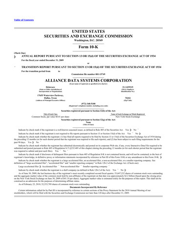 Thumbnail Bread Financial 10-K Annual Report 