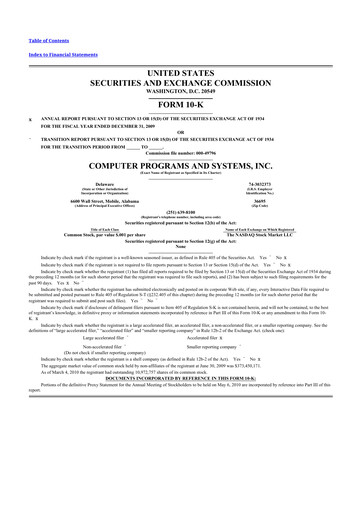 Thumbnail TruBridge 10-K Annual Report 