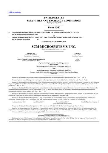 Thumbnail Identiv 10-K Annual Report 