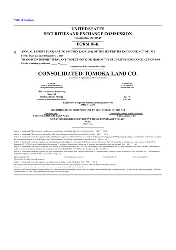 Thumbnail CTO Realty Growth 10-K Annual Report 