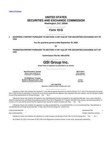 Miniature Novanta 10-Q Rapport trimestriel  