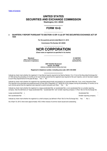 Thumbnail NCR Voyix Corporation 10-Q Quarterly Report FY 